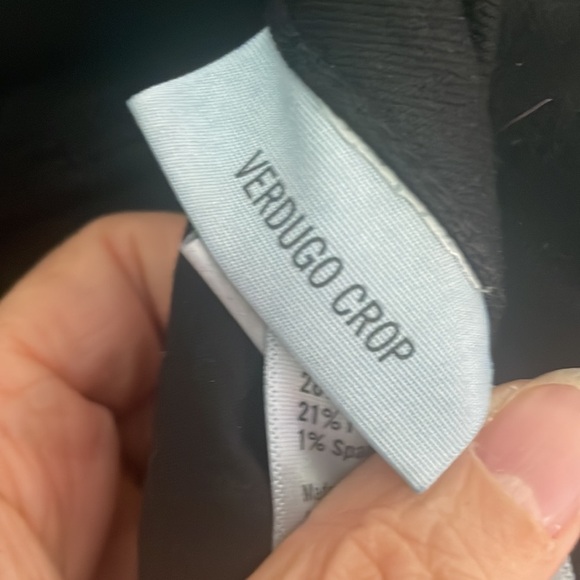 Paige Size 26 Verdugo Crop Black Skinny Jeans - Picture 7 of 11